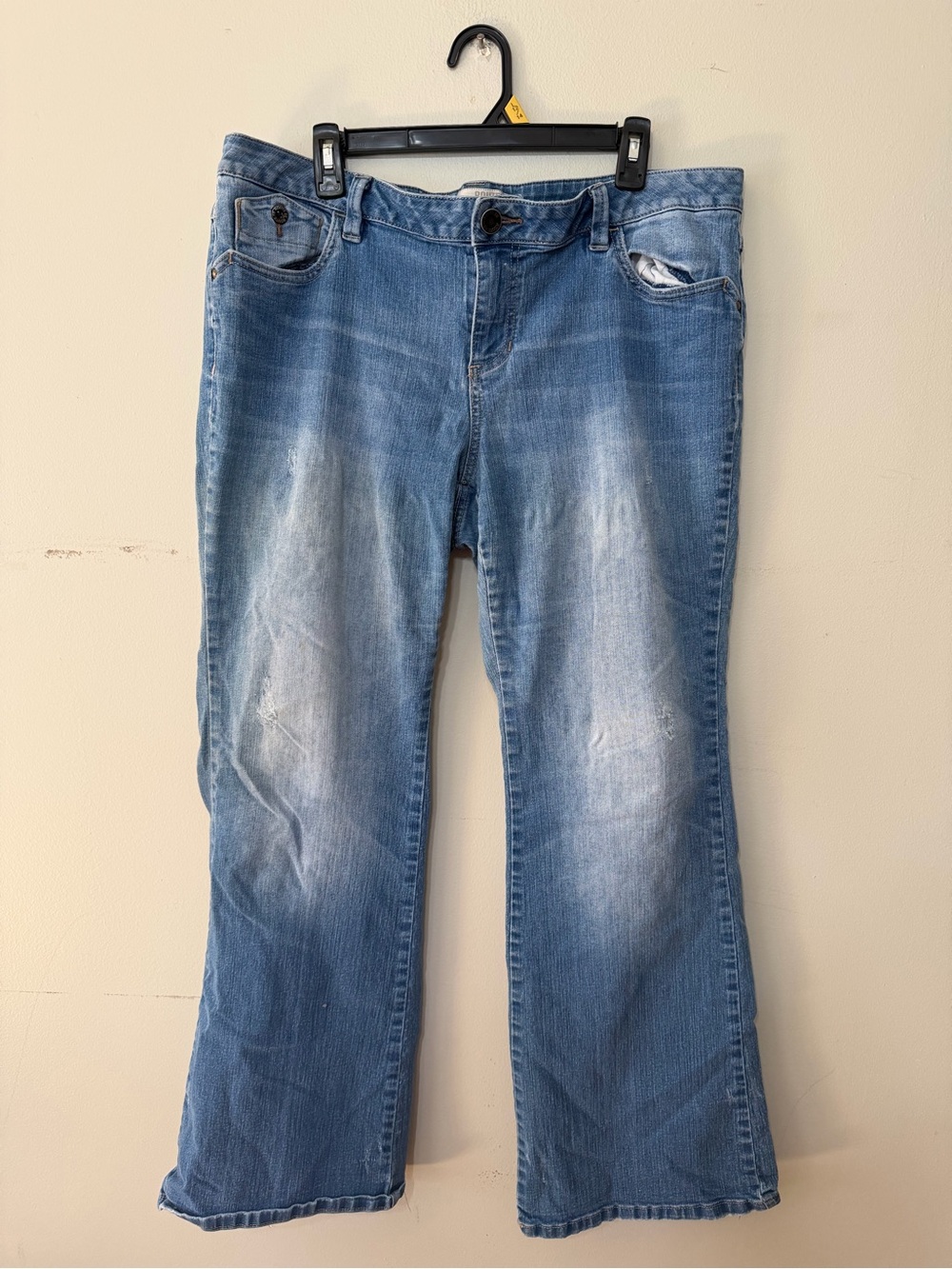 Route 66 Women's Light Blue Flared Jeans